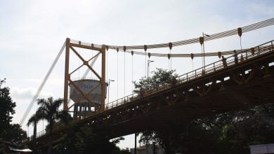 Cierre del puente metálico