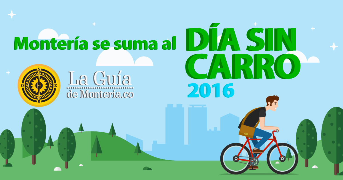 Montería se suma al Día Internacional Sin Carro