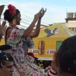 Para folclórica. Reina Internacional