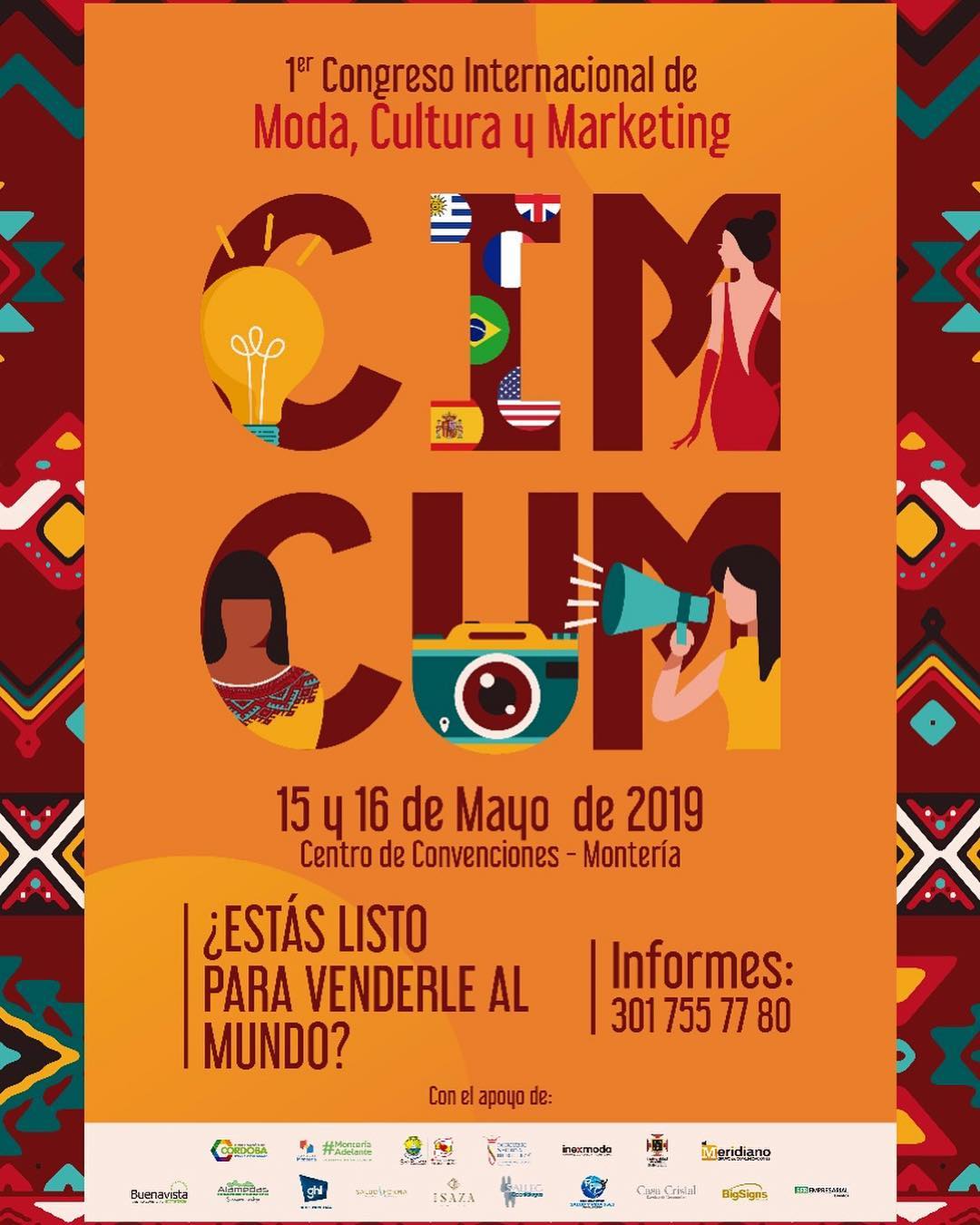«CIMCUM» El Primer Congreso que le apuesta a los emprendedores de la moda y cultura en Montería