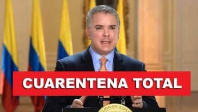 Colombia estará en cuarentena total por 19 días