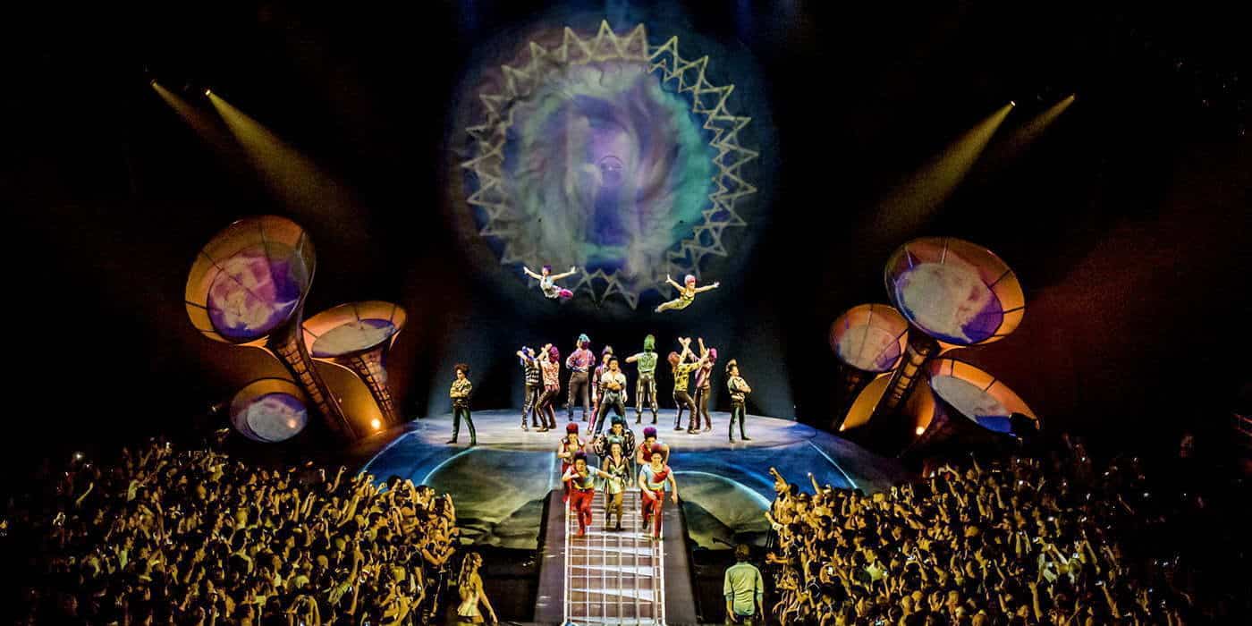 El Cirque du Soleil habilitó plataforma para presentar sus shows