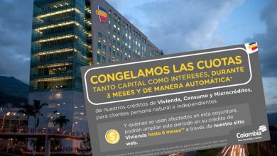 Bancos de Colombia congelan créditos