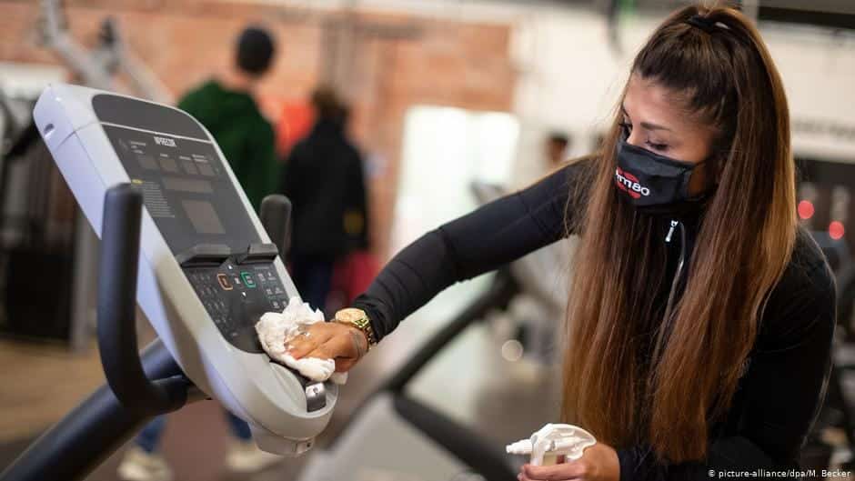 Así reabrieron los gimnasios en Hong Kong