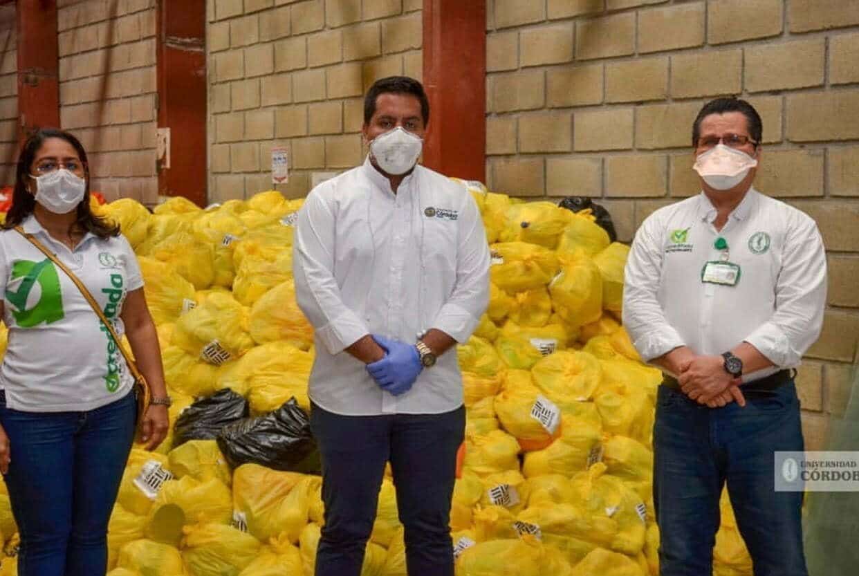 Gobernación de Córdoba donó mercados a estudiantes de la Unicor
