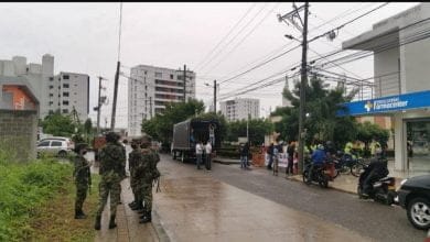 Así lucen los barrios cerrados en Montería