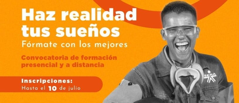 Convocatoria de formación presencial y a distancia del SENA