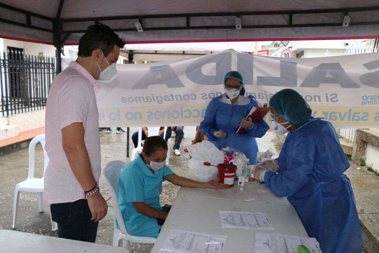 EPS acompañan cercos para el diagnóstico de Covid-19 en Montería