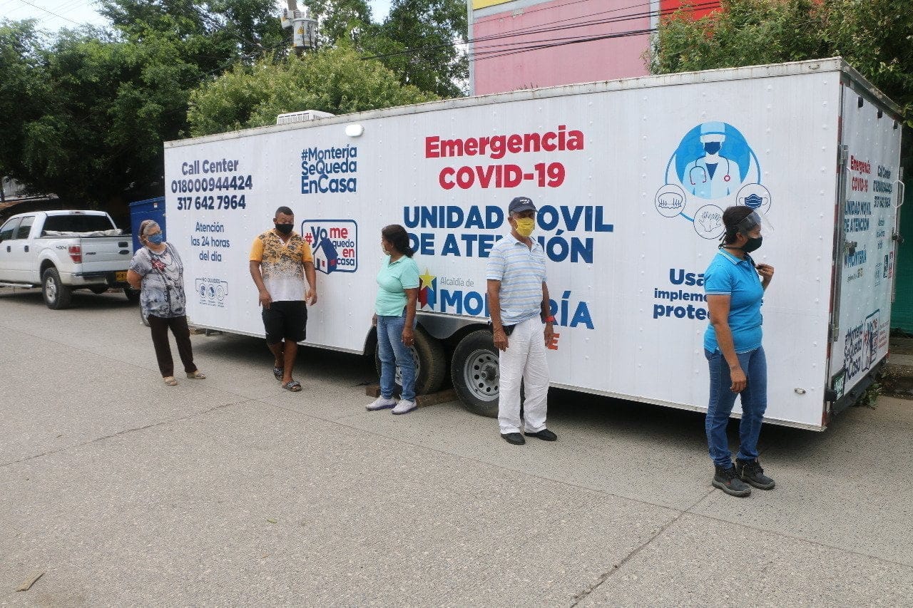 ALCALDÍA REALIZA TAMIZAJE CON PRUEBAS RÁPIDAS EN EL MERCADO DEL SUR