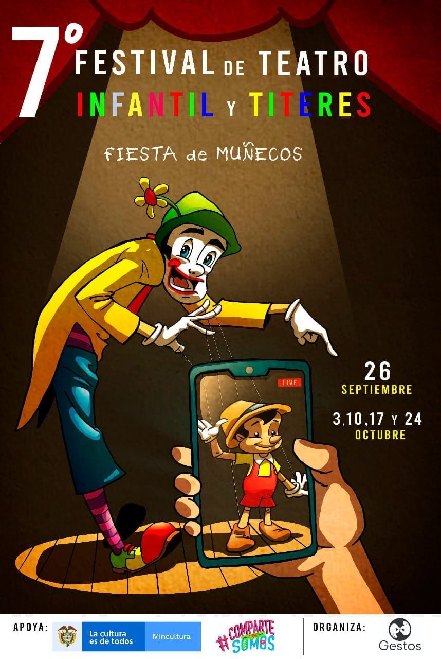 Programación del 7° Festival de Teatro infantil y títeres
