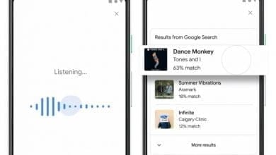 Podrás buscar canciones en Google solo con tararear