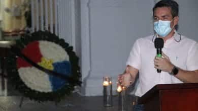 Alcalde rinde homenaje a víctimas del Covid19 en Montería