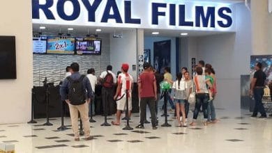 Cartelera de cine de Royal Films en Montería