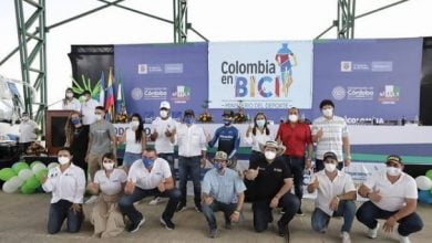En Córdoba inició la gran gira nacional de la estrategia ‘Colombia en Bici’