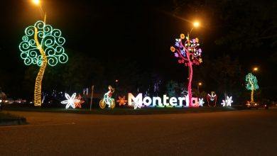 En imágenes: Así se ve la Navidad en Montería