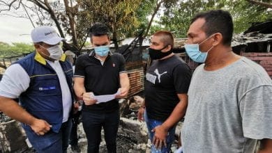 Familias en Montería afectadas por incendio son atendidas
