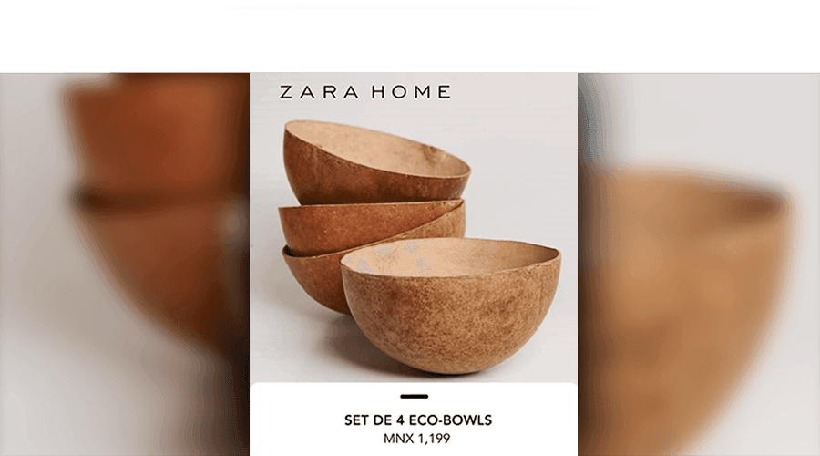 ‘Eco bowls’ de Zara resultaron ser falsos Laguiademonteria.co