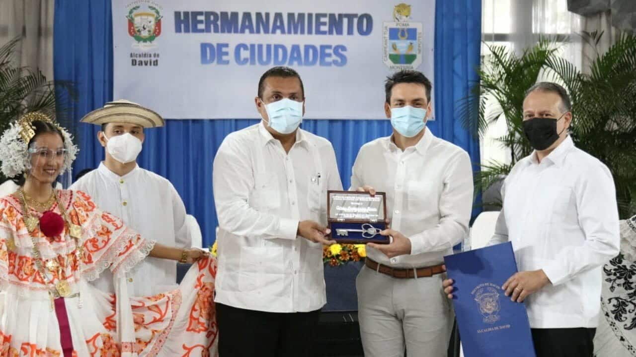 Un paso más a la internacionalización: Montería y la ciudad panameña de David firman hermanamiento