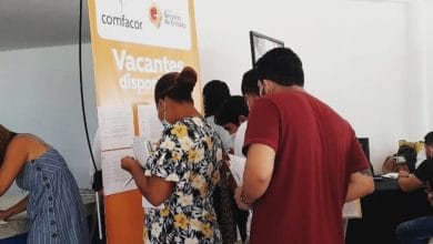 Este viernes, 26 de noviembre, Comfacor ofrece 35 vacantes a todos los cordobeses, en el marco de la Feria Interinstitucional de Servicios que se realiza en el Centro Recreacional Tacasuán de Montería. 
