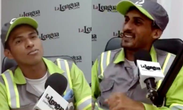 Manuel Navarro y Nel Rodríguez son los dos protagonistas del video que se ha hecho viral en Montería en las últimas horas. Sí, se trata de los trabajadores de Urbaser, quienes con su alegría contagiaron a la ciudad al ritmo de la champeta. 