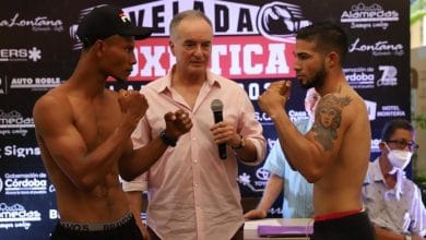Velada boxística en Montería
