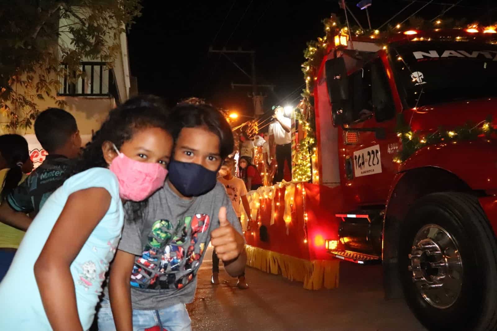 ¡Es hoy, es hoy! Conoce el recorrido que se hará en Montería para encender la Navidad