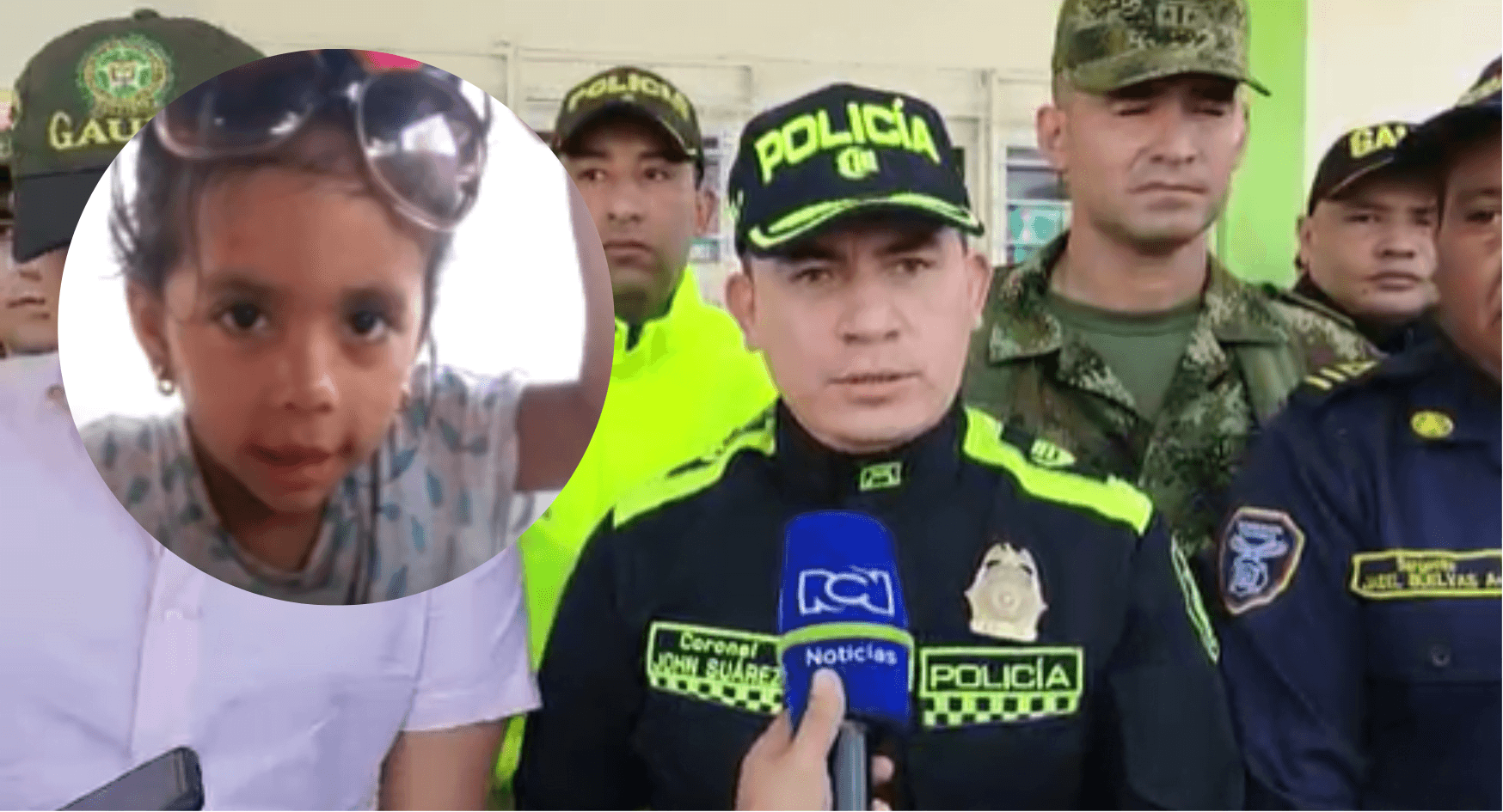 niña rescatada en Sahagún