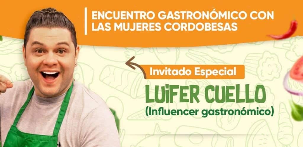 ‘Córdoba me sabe a todo’, nuevo evento gastronómico con Luisfer Cuello