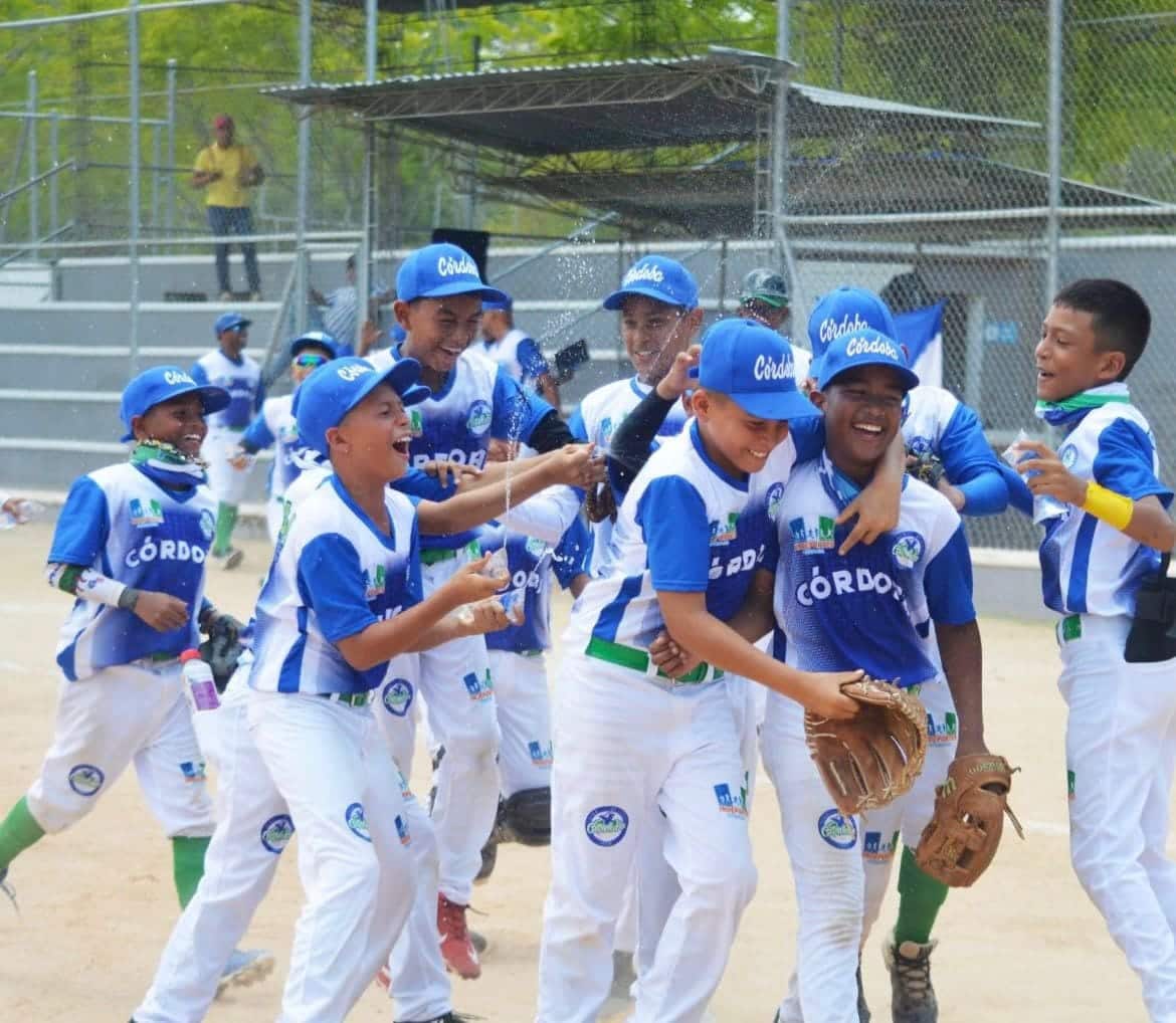 ¡Bravo muchachos! Córdoba se coronó campeón nacional de béisbol Sub-12