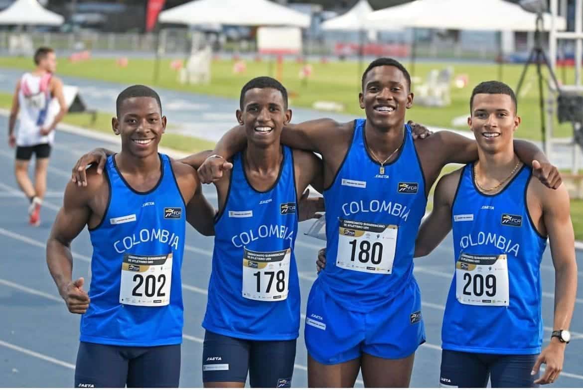 Cordobés rompió récord nacional en campeonato de atletismo