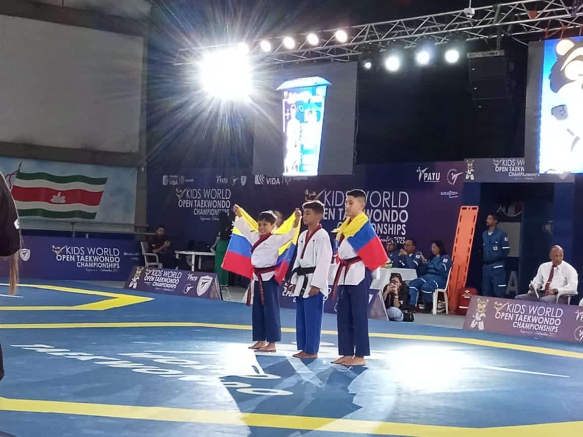 Córdoba obtuvo dos medallas en mundial de Taekwondo