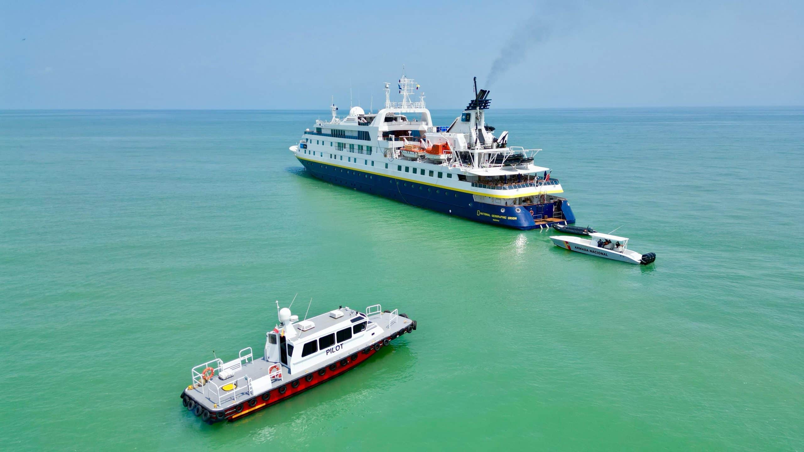 Llegó crucero de National Geographic a Córdoba y consolida al departamento como destino turístico internacional