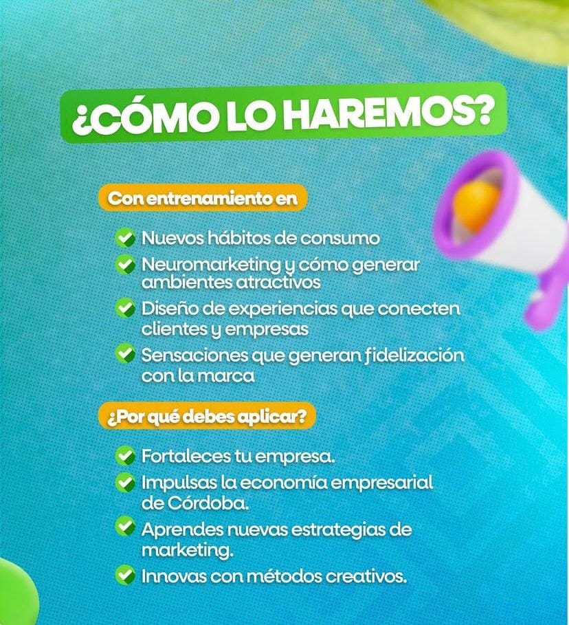 Capacítate para transformar la forma de hacer negocios: así te puedes inscribir en 'Córdoba en los Sentidos'