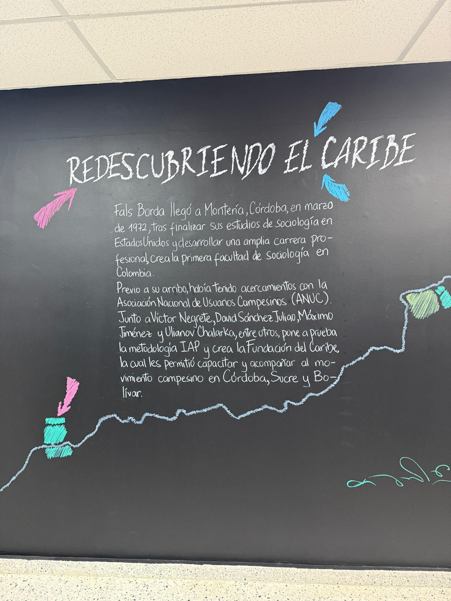 exposición Fals Borda: sentipensando el Caribe