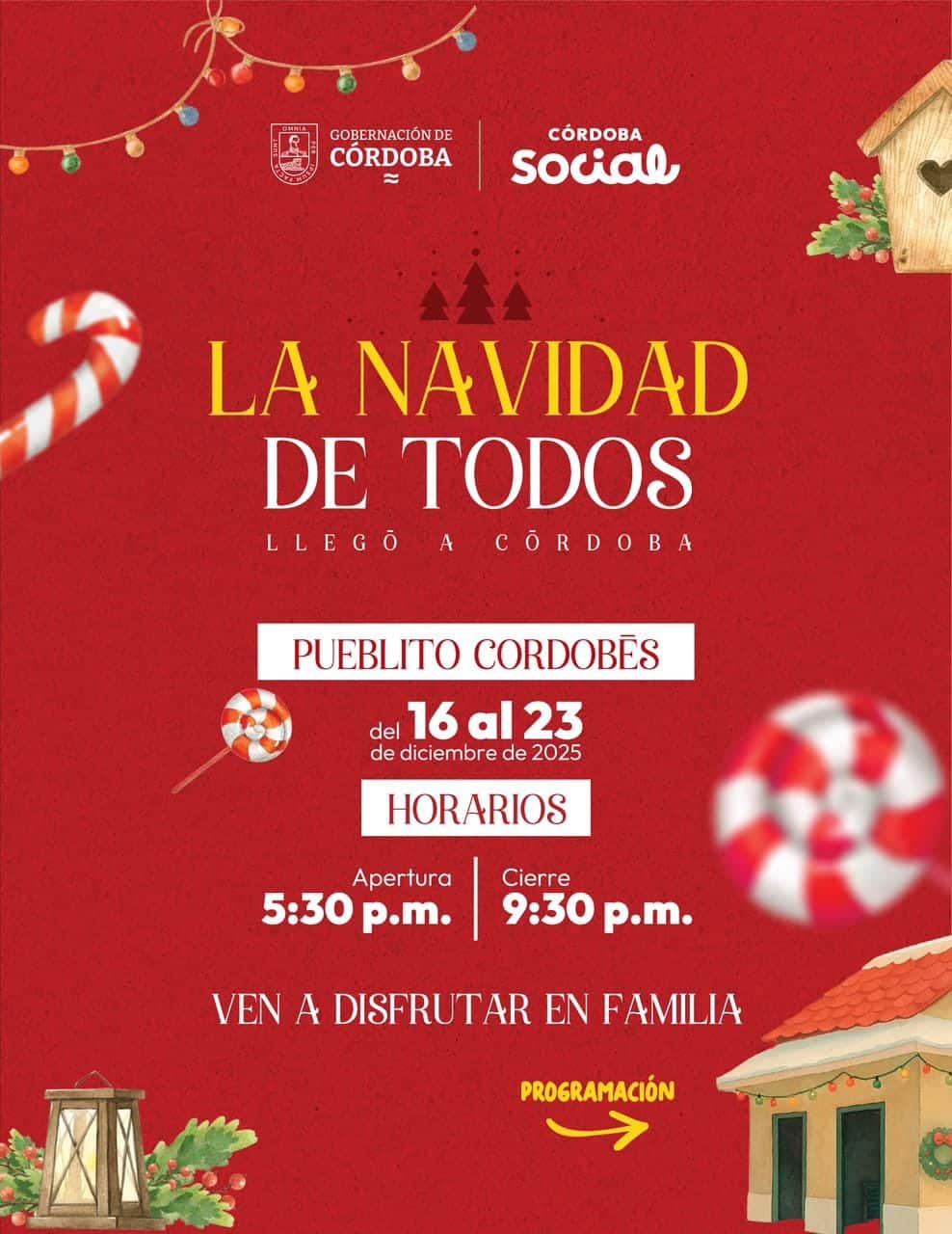 “La Navidad de Todos” en el pueblito cordobés
