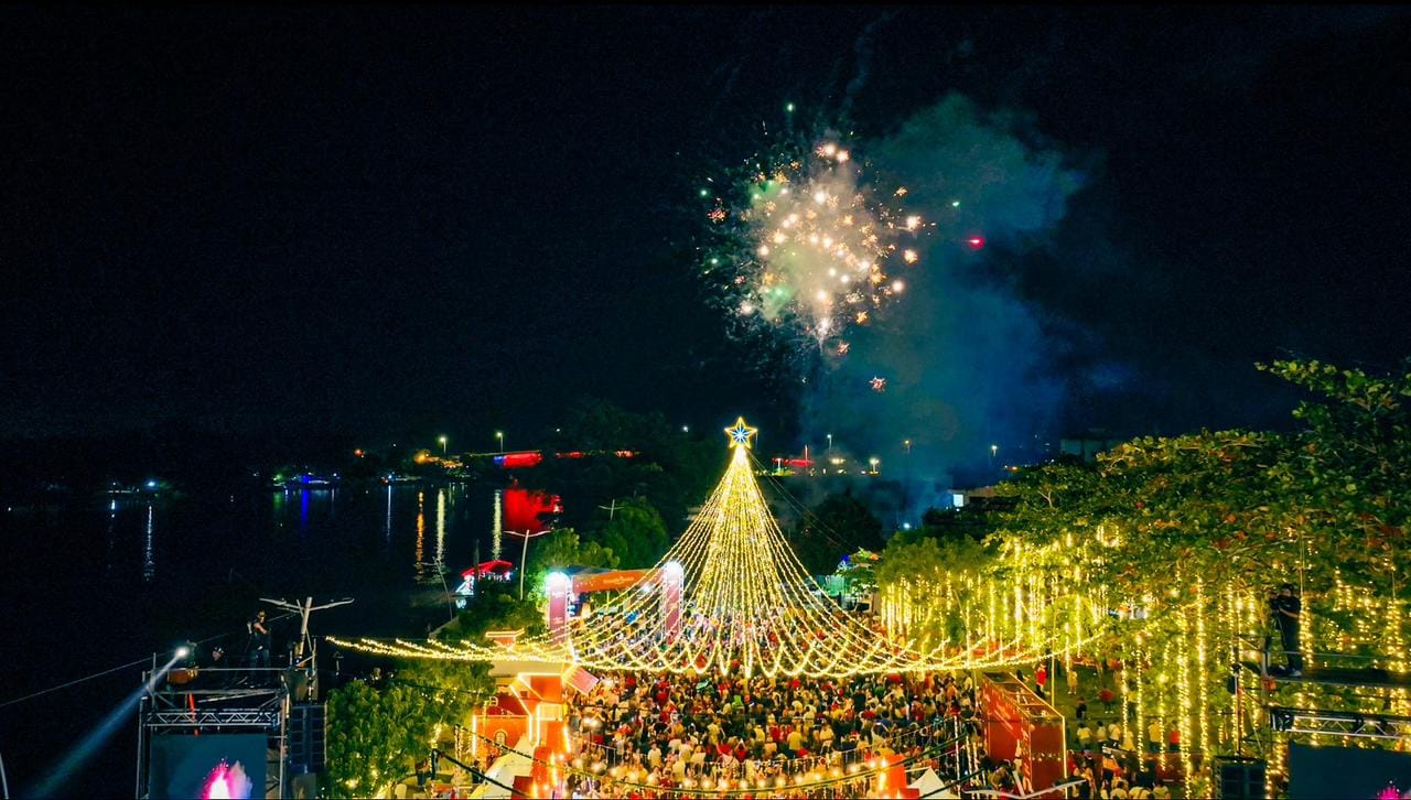 alumbrado navideño de Montería.