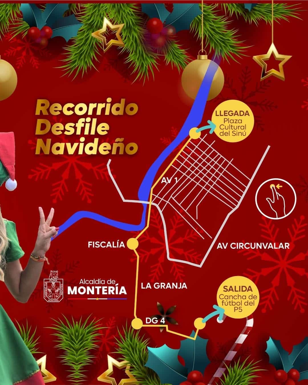 desfile navideño