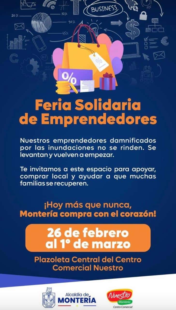 Feria solidaria de emprendedores