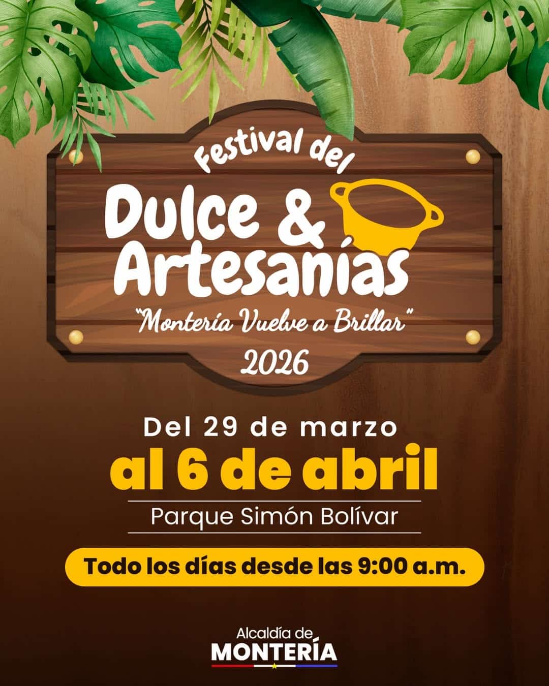 Festival del dulce y artesanías