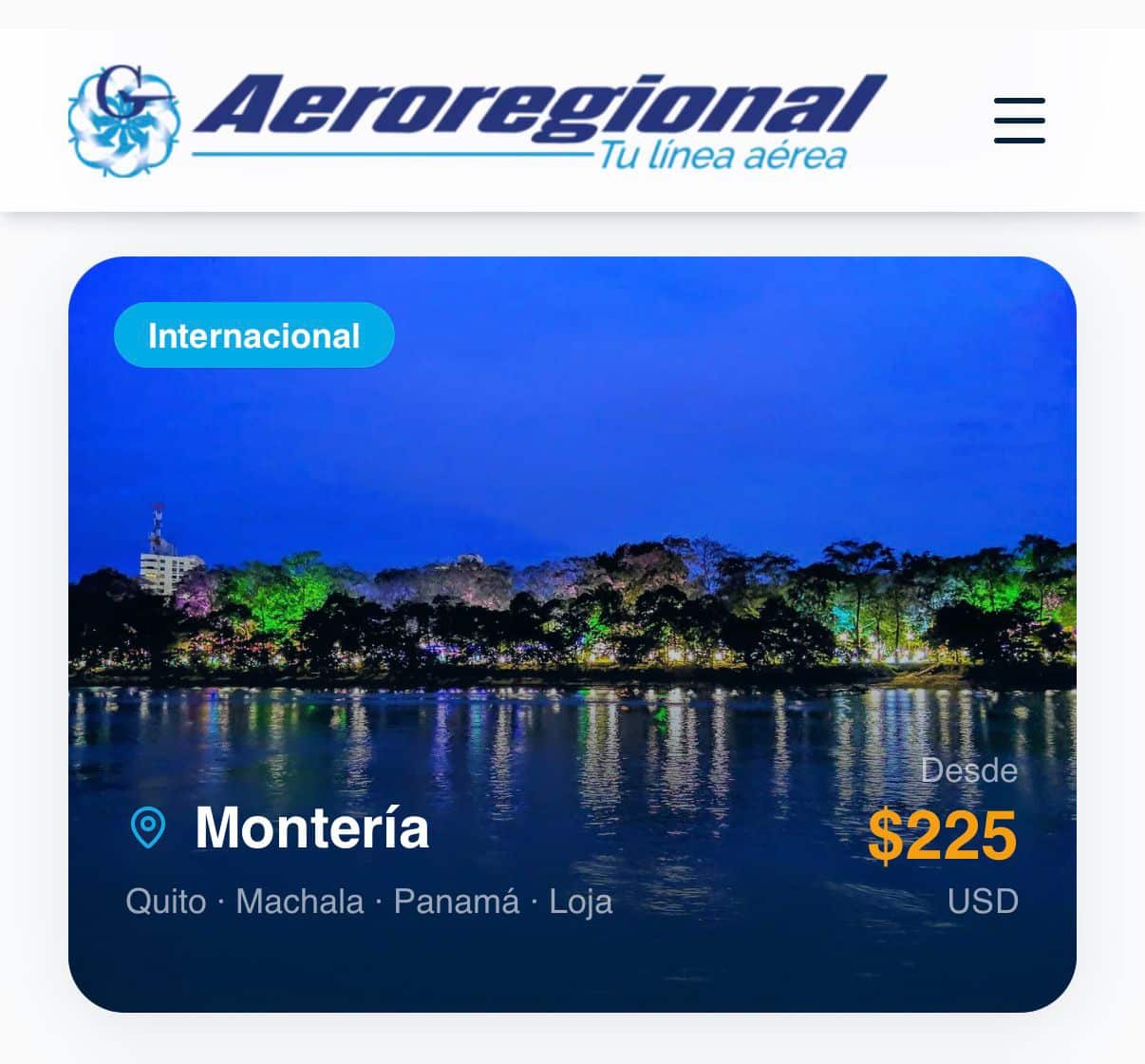 Montería tendrá nueva ruta que conecta con Panamá y Quito