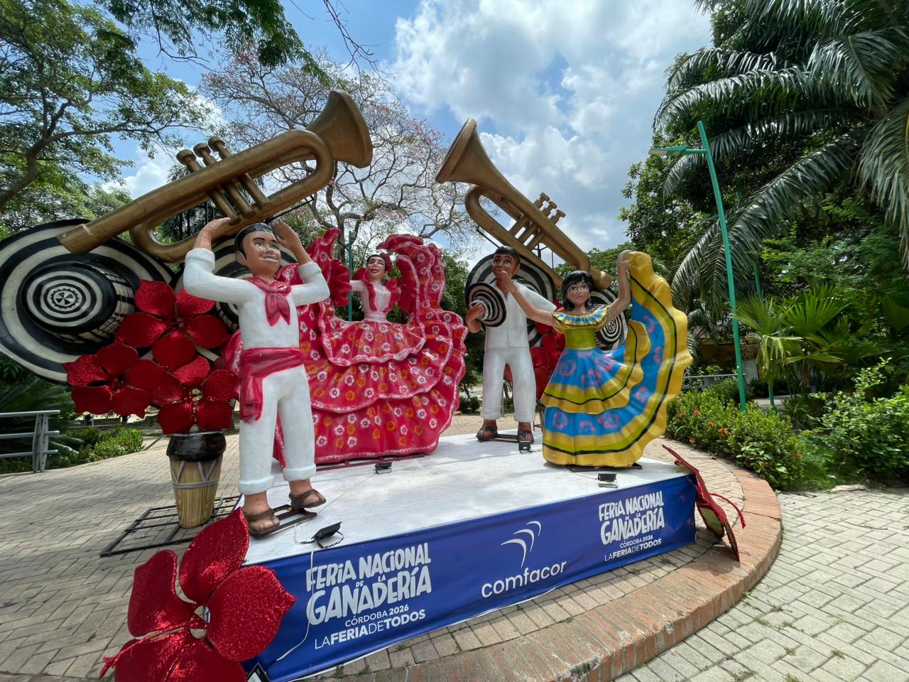 Feria Nacional de la Ganadería: Hoy se inaugura el recorrido de macrofiguras que pone a vibrar a Montería