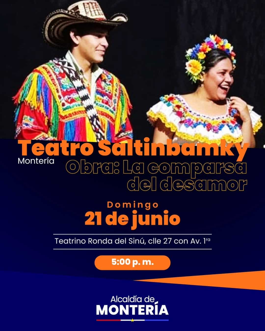Programación Oficial del 6to Festival Montería Vive Teatro