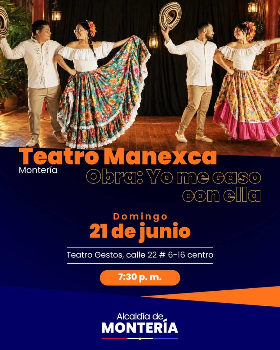 Programación Oficial del 6to Festival Montería Vive Teatro