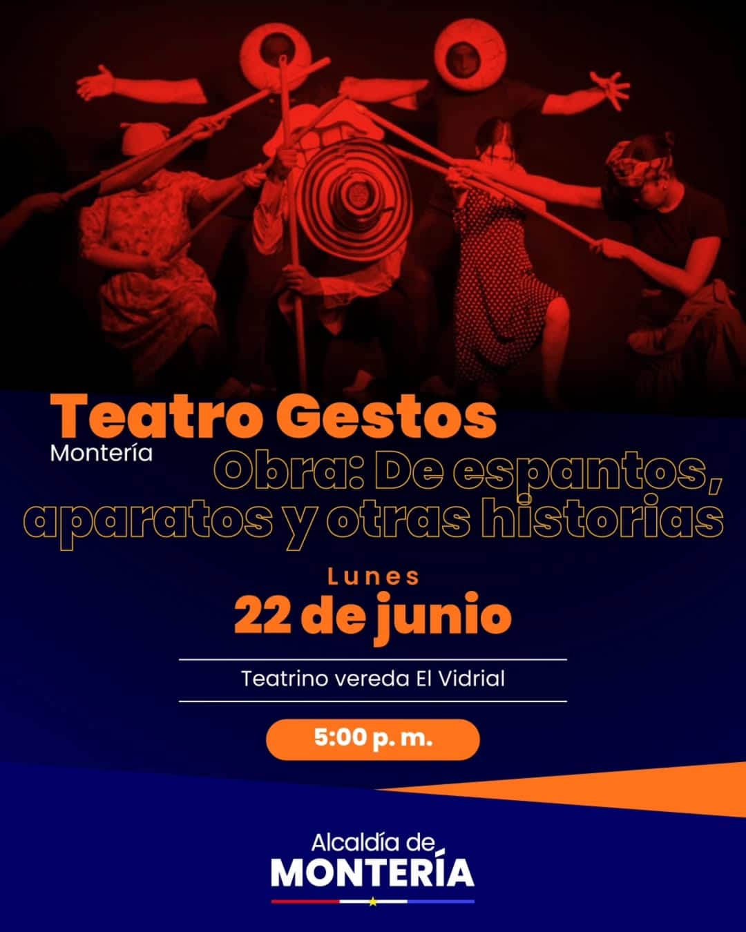 Programación Oficial del 6to Festival Montería Vive Teatro