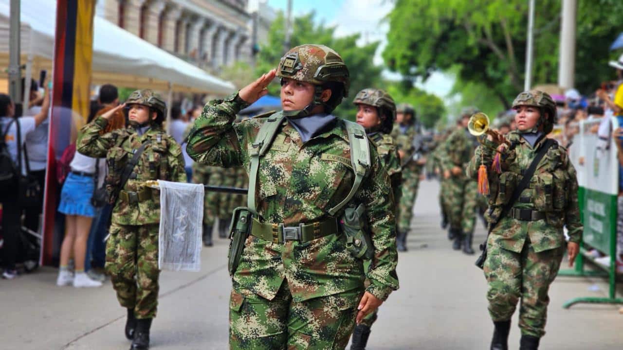 Todo listo en Montería para el tradicional Desfile Militar y Policial del 20 de Julio
